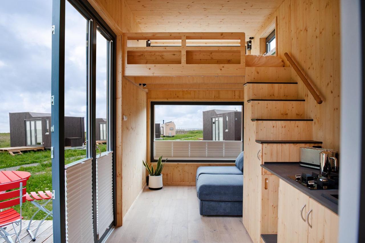 Tiny House Nature 10 Innenlage - Green Tiny Village Harlesiel Каролинензиль Экстерьер фото